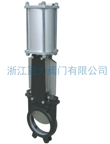 氣動刀型閘閥得的密封性主要源于哪里？